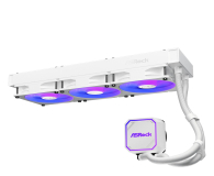 ASRock Pro White 360 ARGB 3x120mm - 1502294 - zdjęcie 2